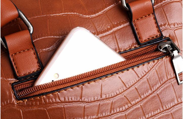 Evelyn - Set of 4 Leather Bags Everyday Elegance (Buy 1 and Get 1 Free)
