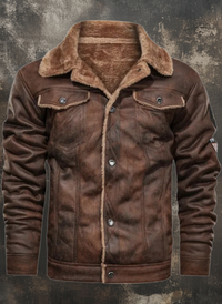 Elegant and warm polar fleece jacket
