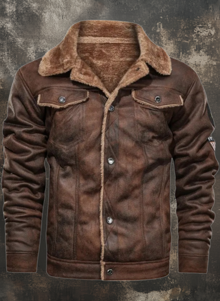 Elegant and warm polar fleece jacket