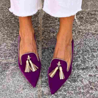 Moccasin with Elegant Tassels
