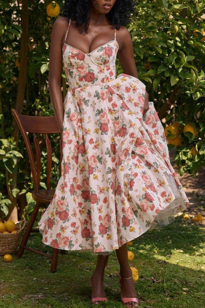 Arielle | Luxe Midi Dress