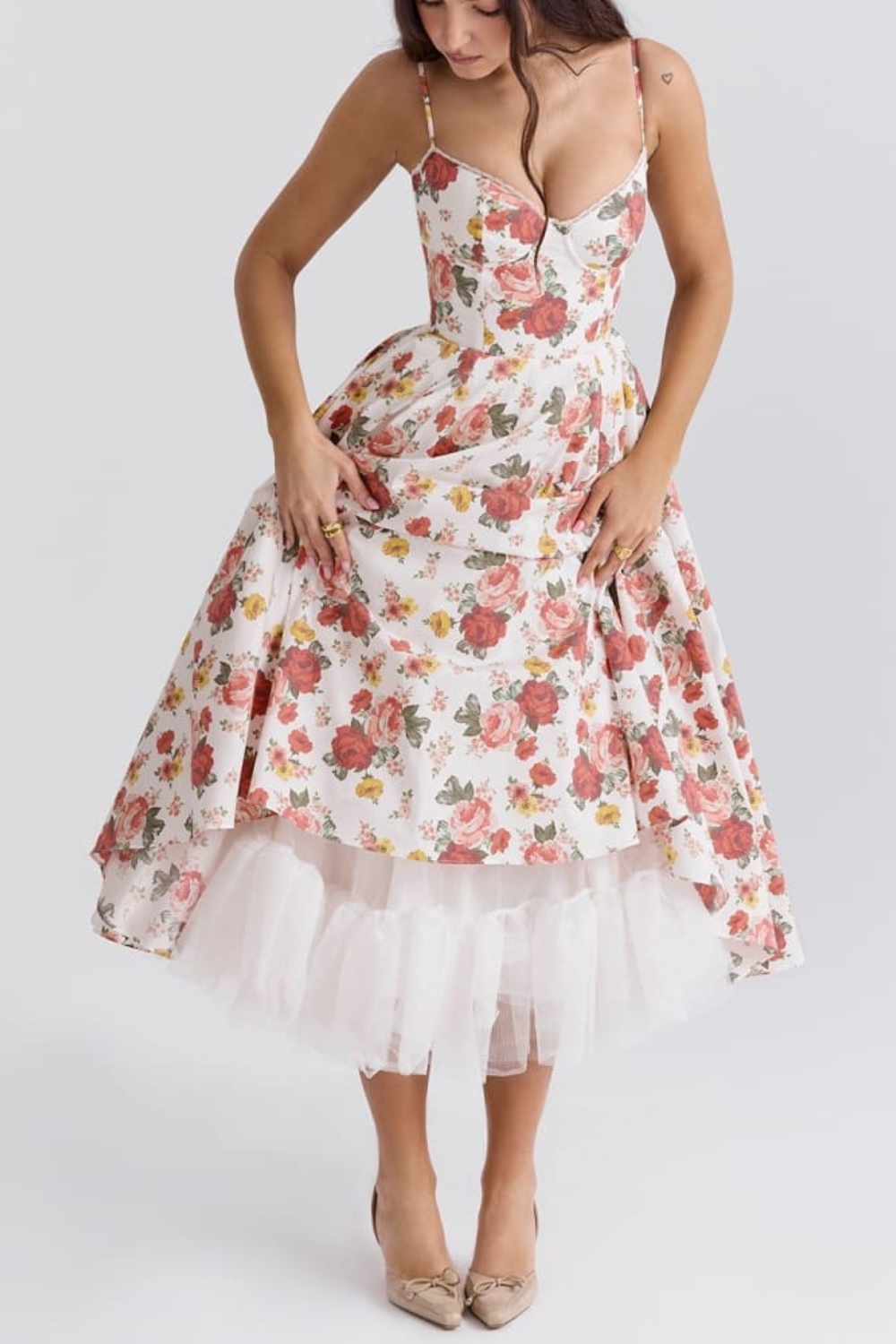 Arielle | Luxe Midi Dress