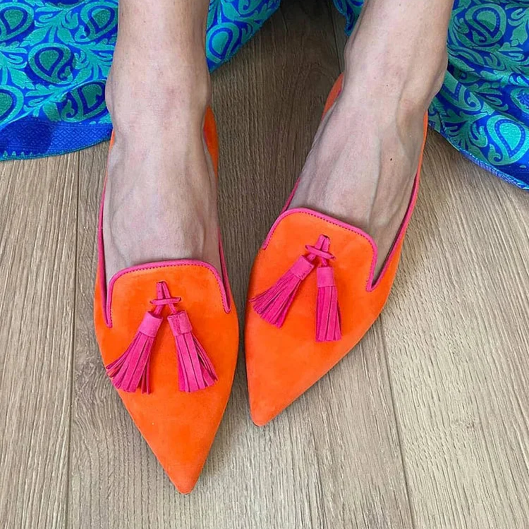 Moccasin with Elegant Tassels