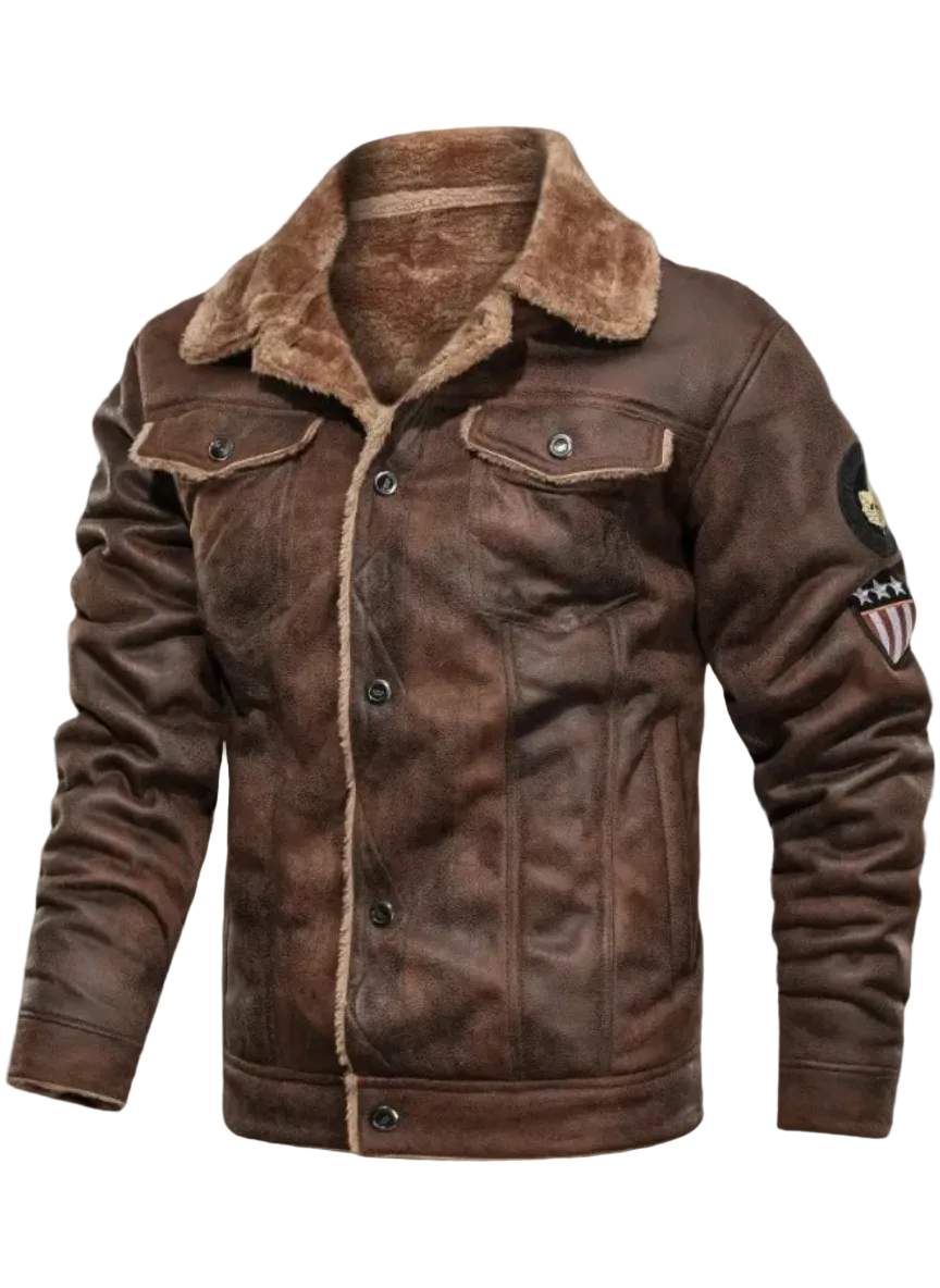 Elegant and warm polar fleece jacket