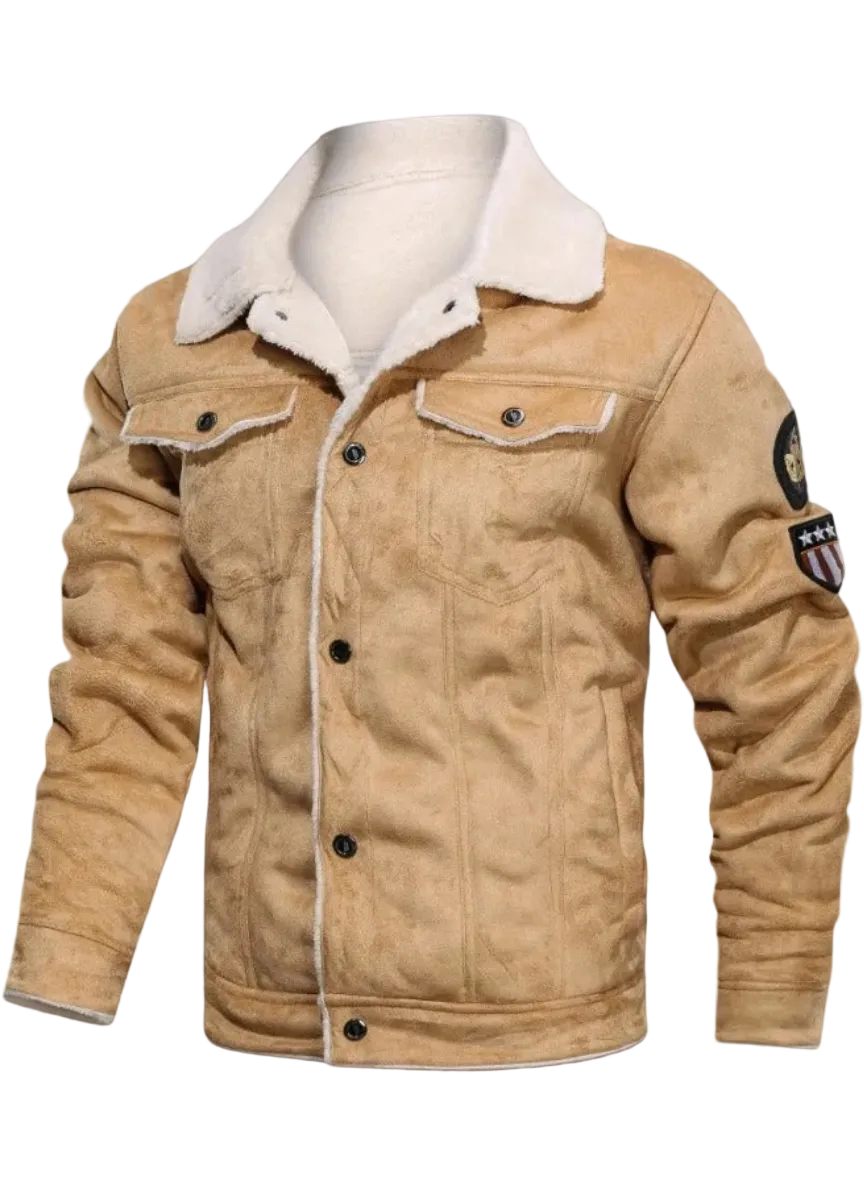 Elegant and warm polar fleece jacket
