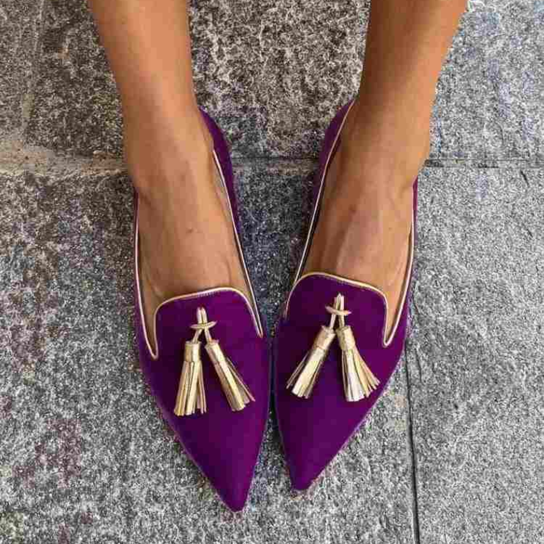 Moccasin with Elegant Tassels