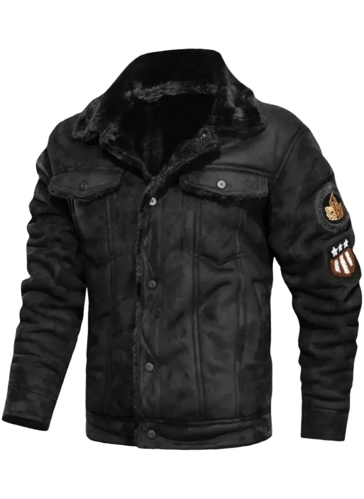 Elegant and warm polar fleece jacket
