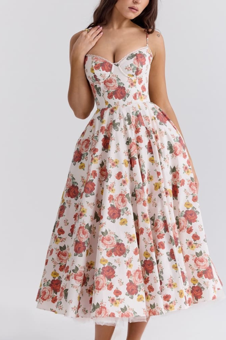 Arielle | Luxe Midi Dress