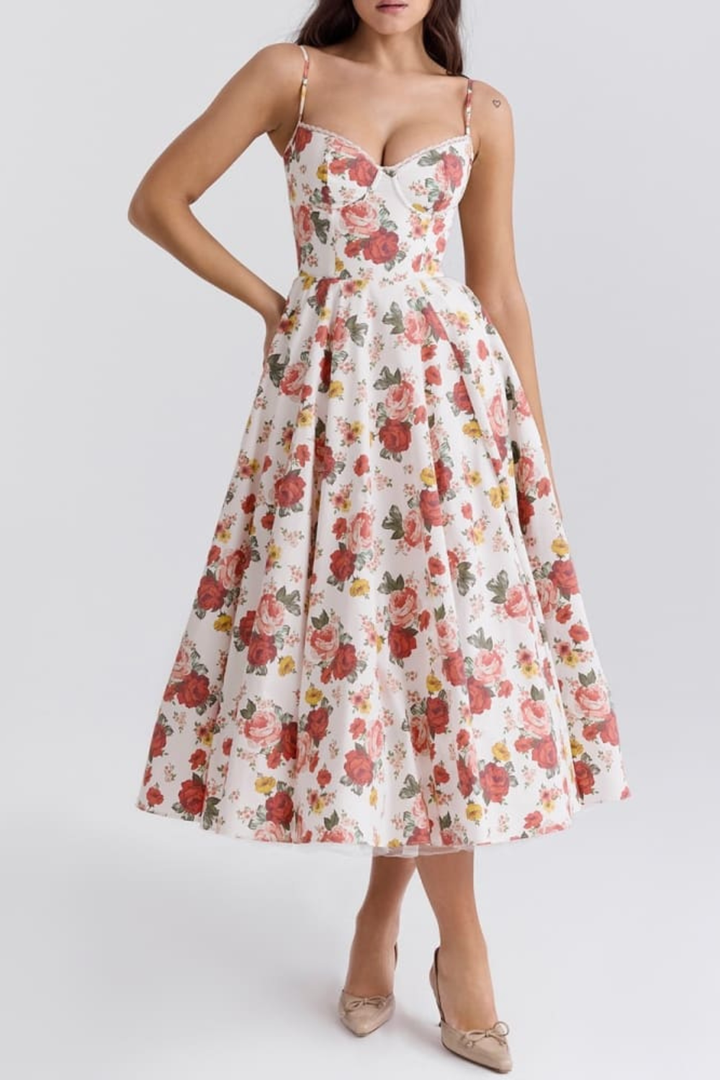 Arielle | Luxe Midi Dress