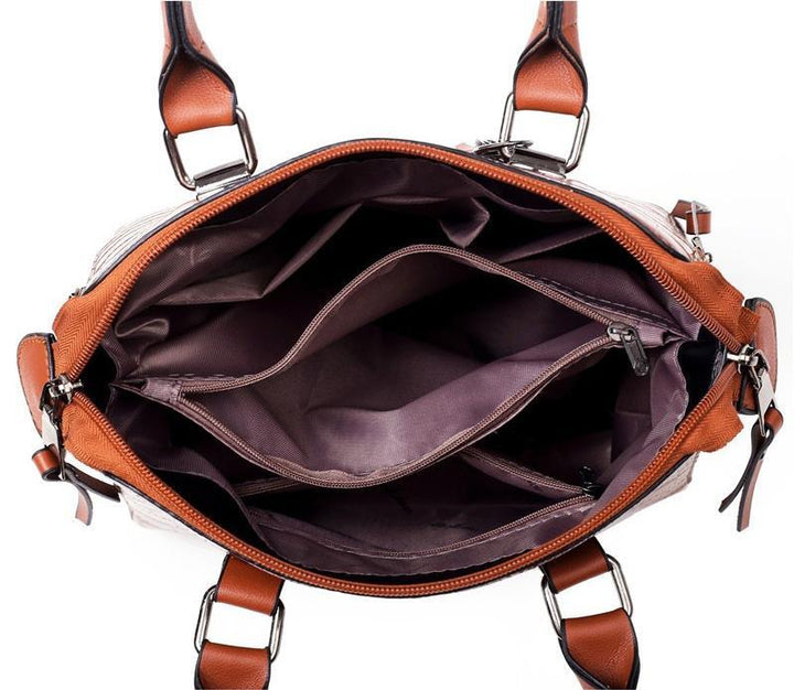 Evelyn - Set of 4 Leather Bags Everyday Elegance (Buy 1 and Get 1 Free)