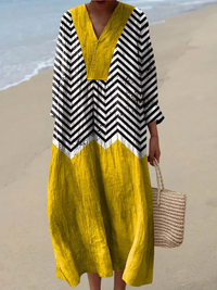 Juliana - Elegant Geometric Dress