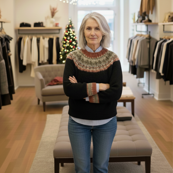 Eleanor | Heritage Nordic Knit Sweater