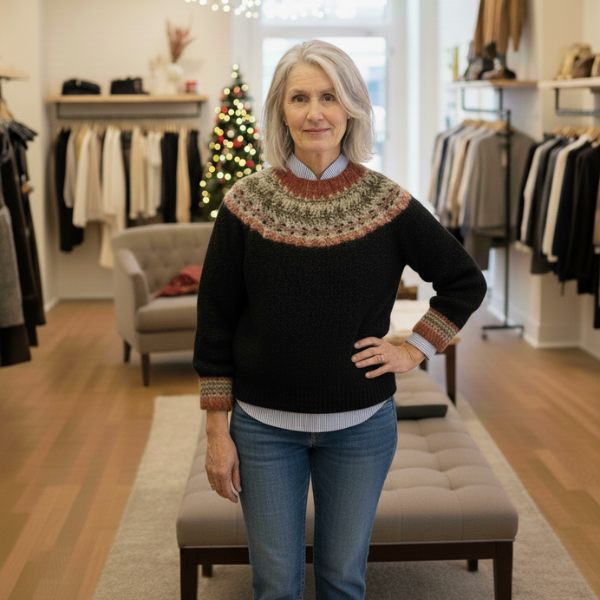 Eleanor | Heritage Nordic Knit Sweater