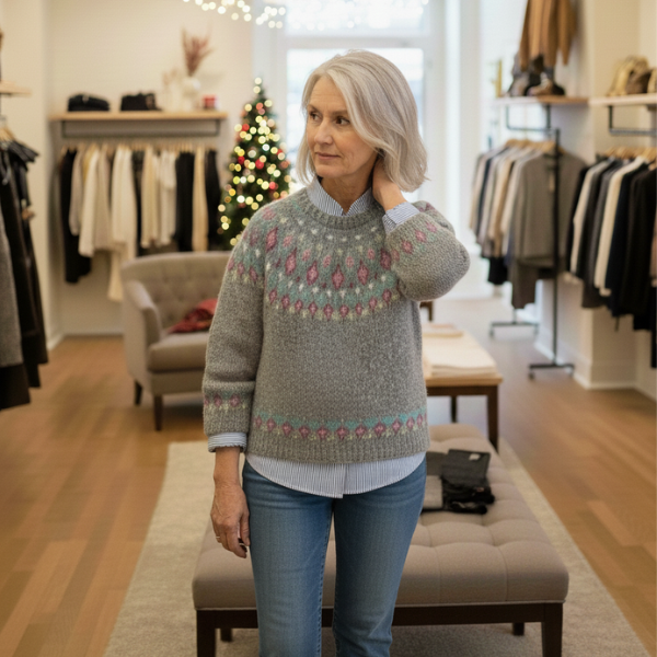 Eleanor | Heritage Nordic Knit Sweater