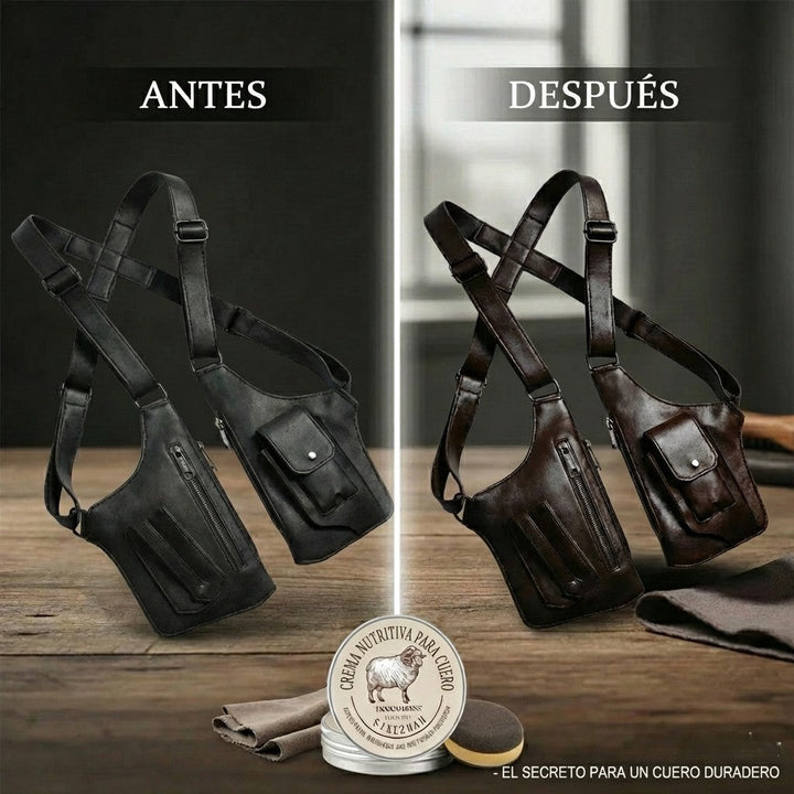 Cera con lanolina nutritiva – Repara y protege bolsos, zapatos y chaquetas
