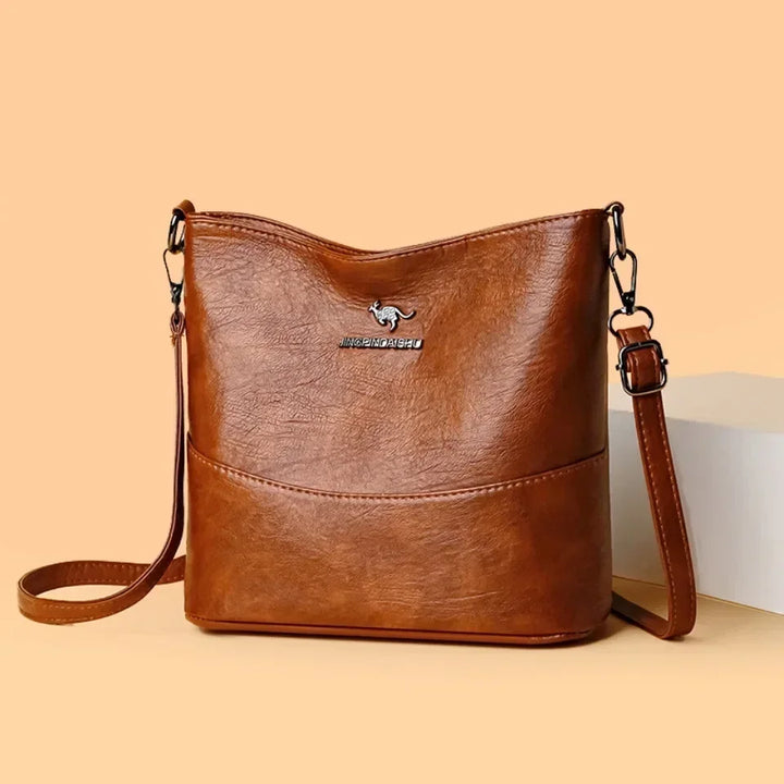 Bolso bandolera de piel de diseñador