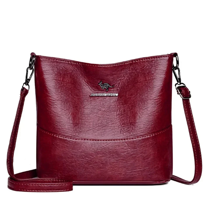 Bolso bandolera de piel de diseñador