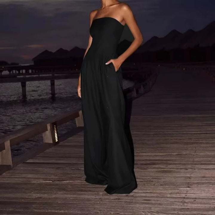 Marina – Elegant and Fluid in Navy Blue