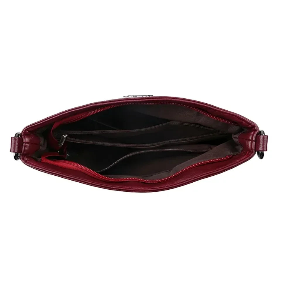 Bolso bandolera de piel de diseñador