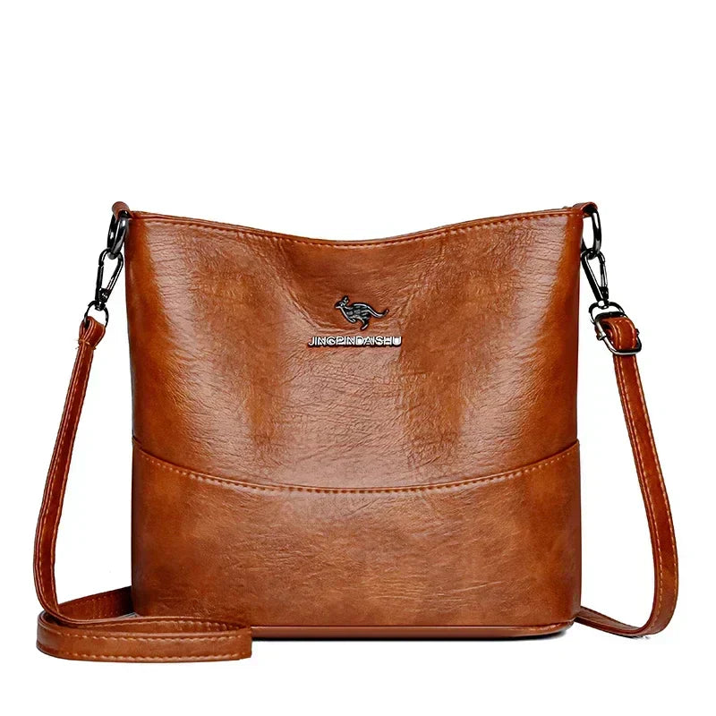 Bolso bandolera de piel de diseñador