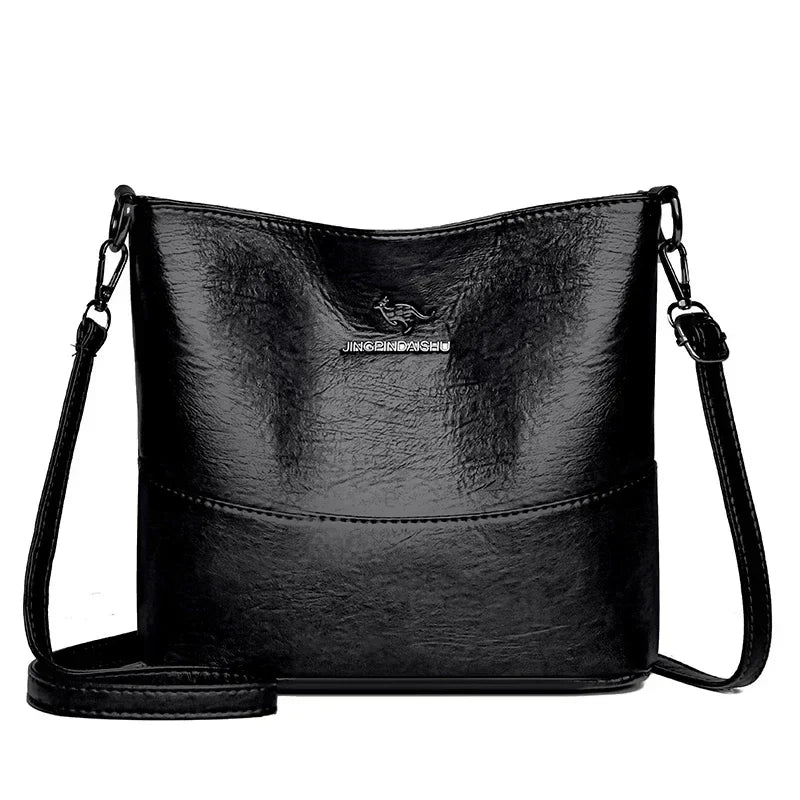 Designer Leather Crossbody Bag (Buy 1 Get 1 Free)
