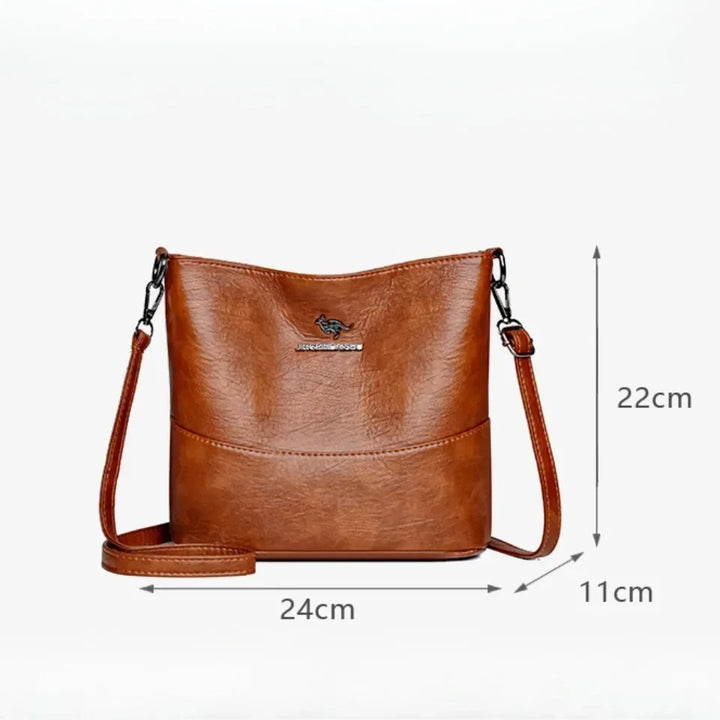 Designer Leather Crossbody Bag (Buy 1 Get 1 Free)