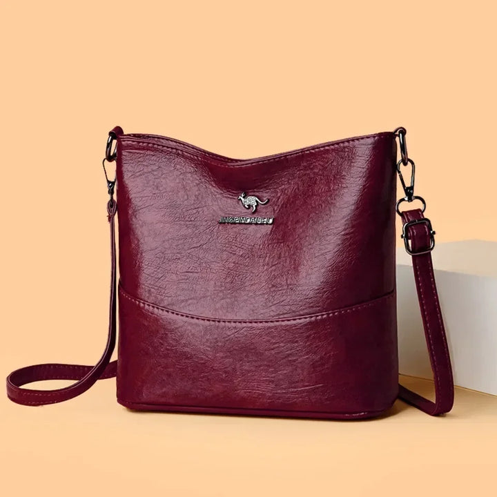 Bolso bandolera de piel de diseñador