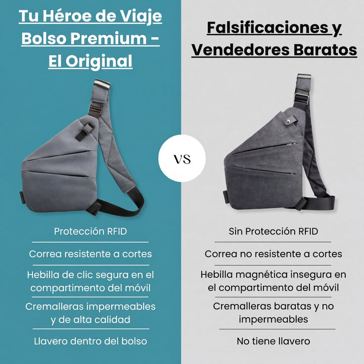 Bolso antirrobo premium de viaje