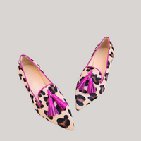 Maëlys™ - Leopard print loafers for women