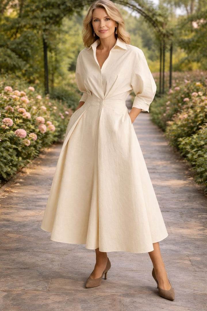 Monroe | Flowing wrap front maxi dress