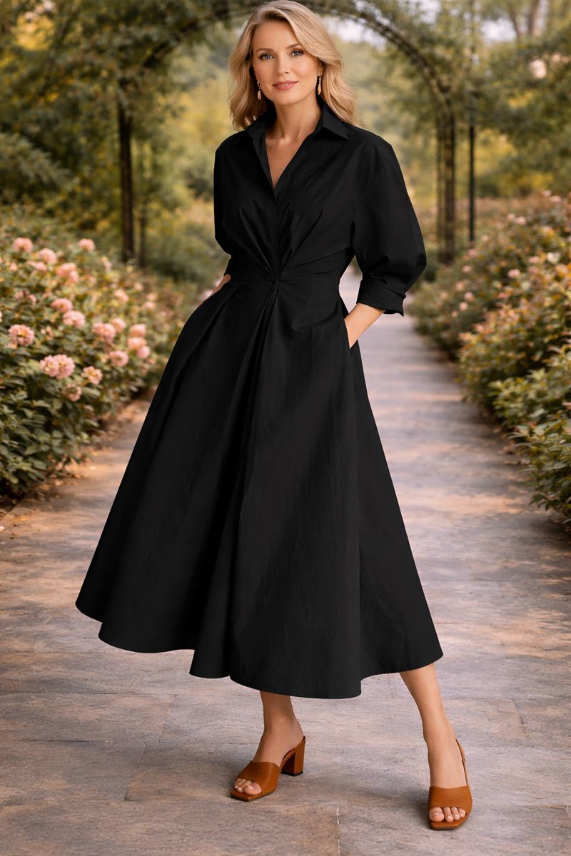 Monroe | Flowing wrap front maxi dress