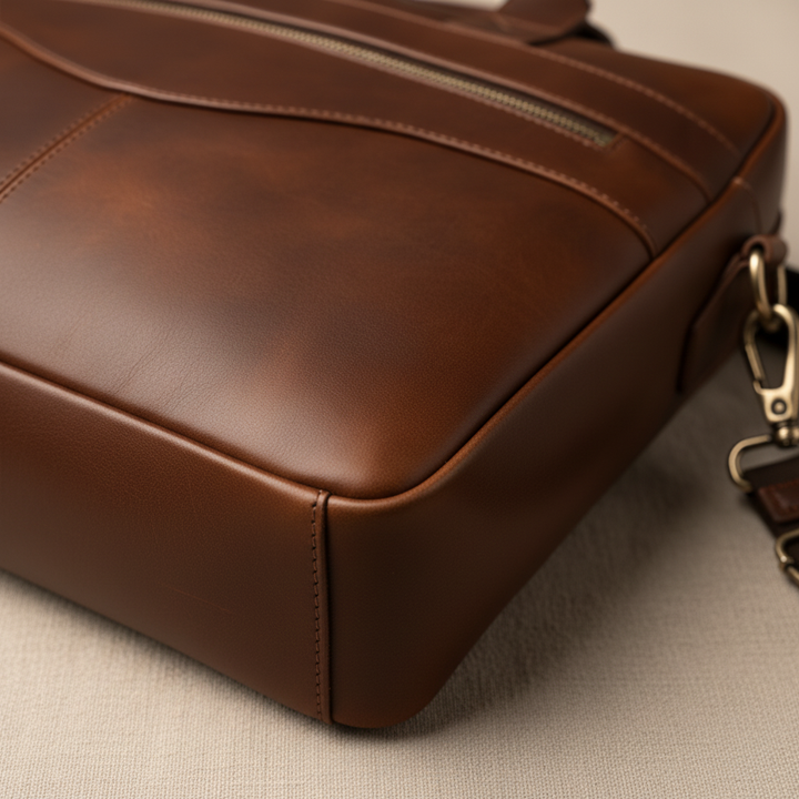 Anthony leather briefcase