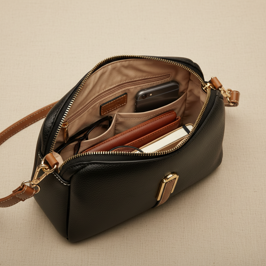 Mila Leather Shoulder Bag (Buy 1 Get 1 Free)