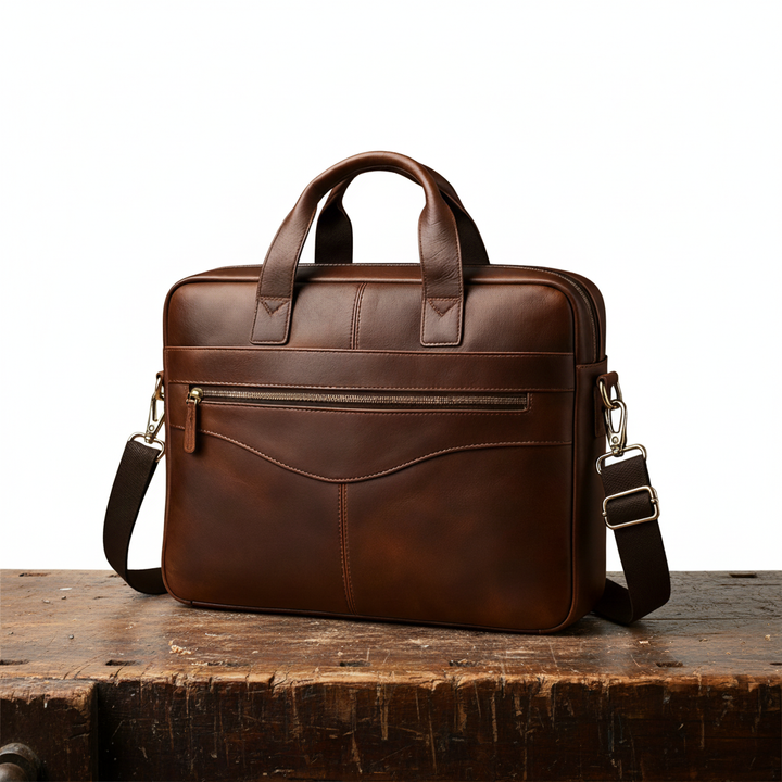 Anthony leather briefcase