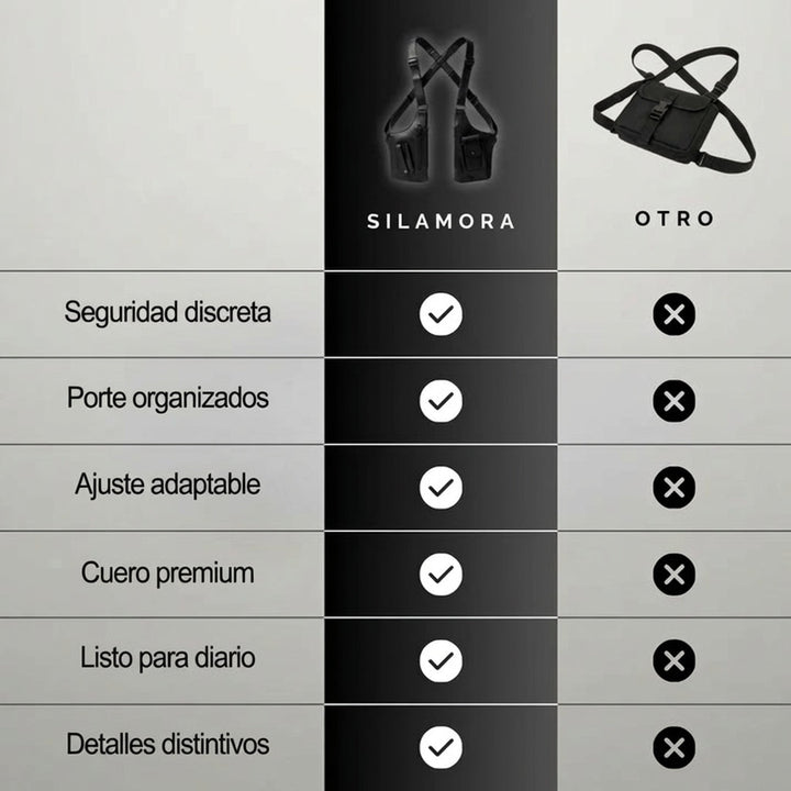 Silamora - Bolso bandolera clásico