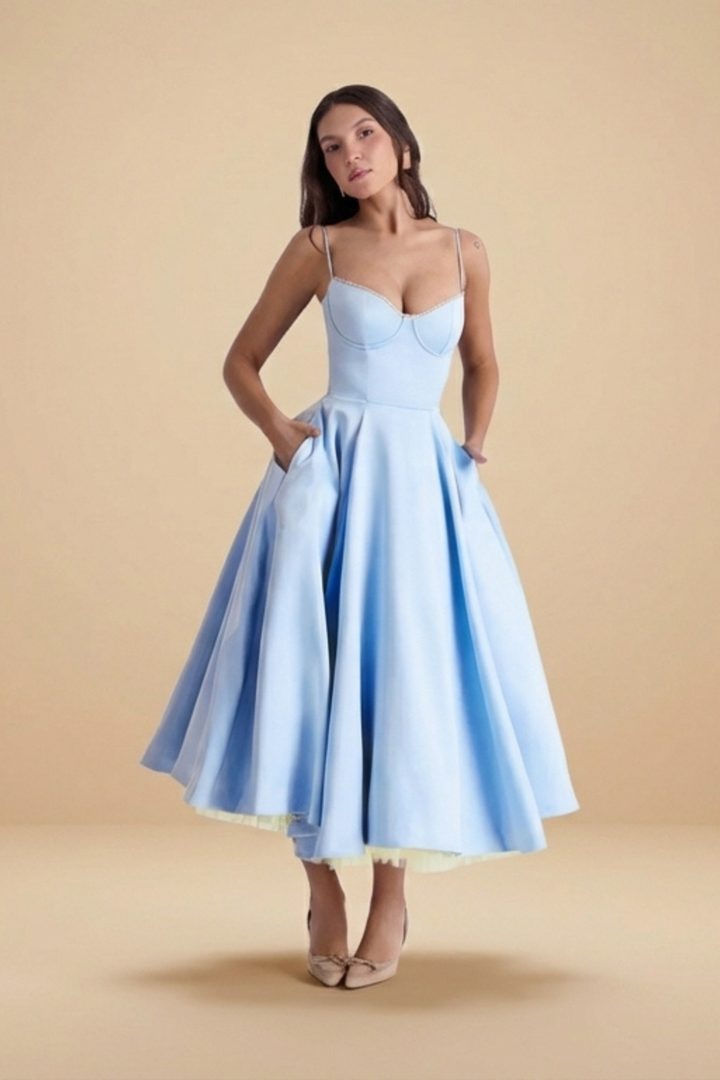 Arielle | Luxe Midi Dress